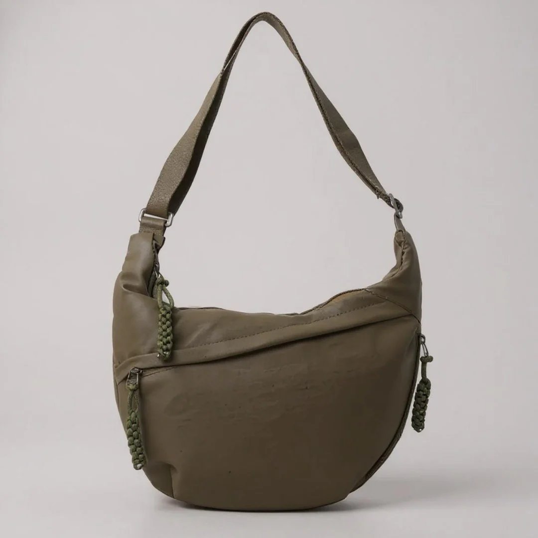 Mirella – Borsa a tracolla antifurto a forma di mezzaluna