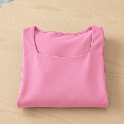 Silvana - Tuta da donna casual con scollo quadrato e pantaloni a gamba larga – Comodità che valorizza la figura e uno stile autunnale disinvolto