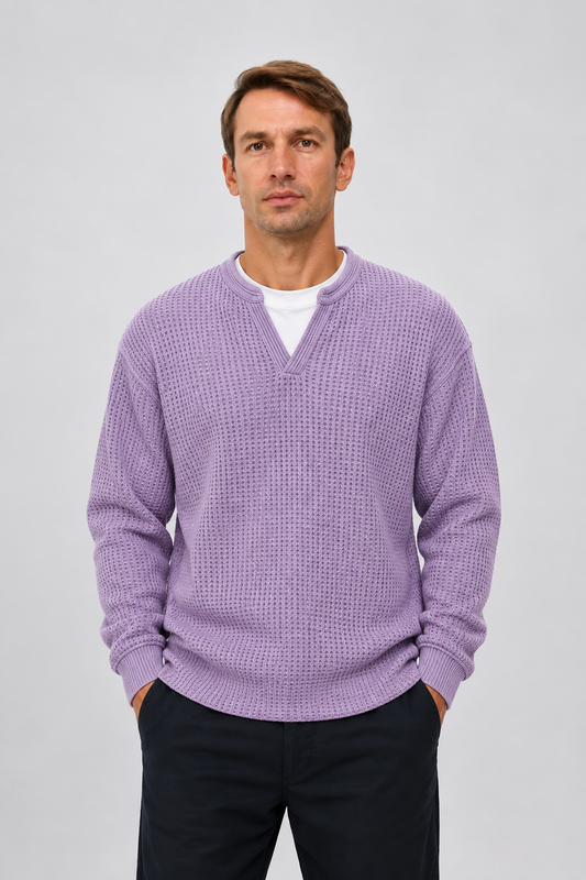 Francesco - Maglietta a nido d'ape “Layered Comfort”