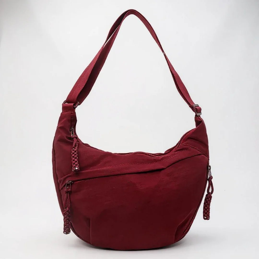 Mirella – Borsa a tracolla antifurto a forma di mezzaluna