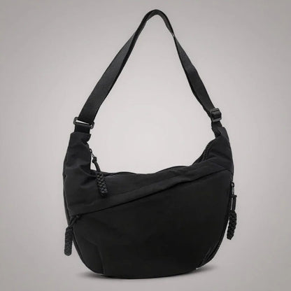 Mirella – Borsa a tracolla antifurto a forma di mezzaluna