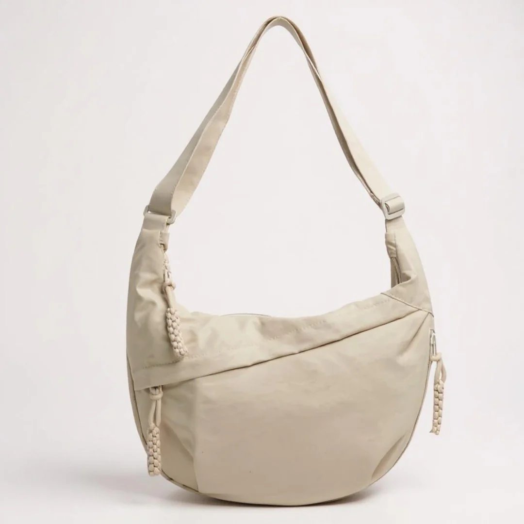 Mirella – Borsa a tracolla antifurto a forma di mezzaluna