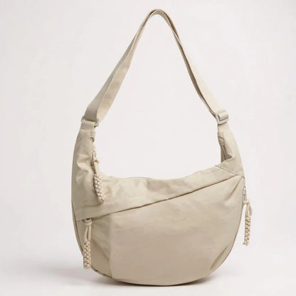 Mirella – Borsa a tracolla antifurto a forma di mezzaluna
