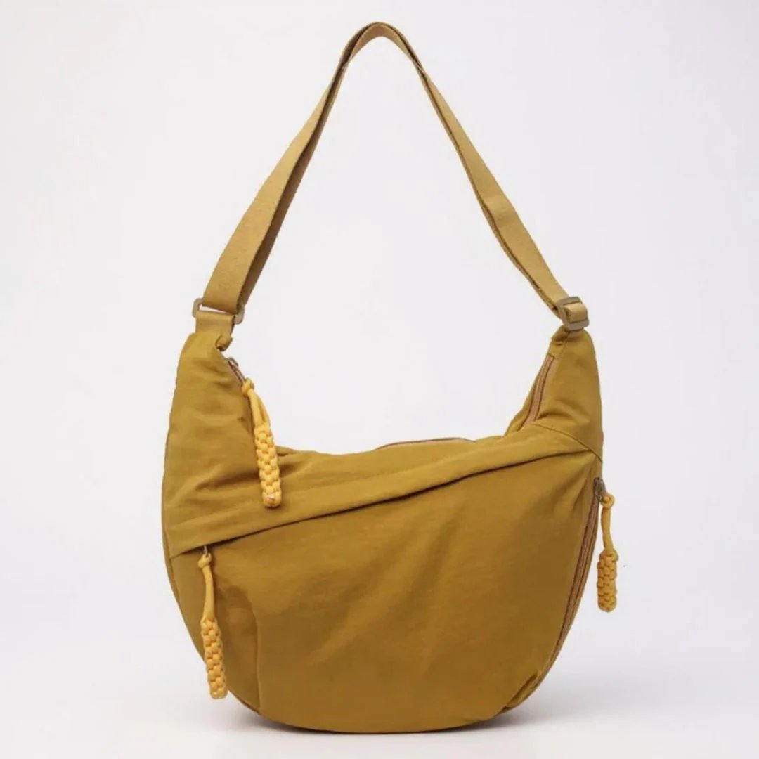 Mirella – Borsa a tracolla antifurto a forma di mezzaluna