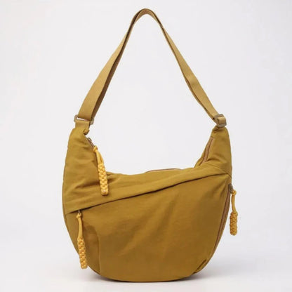 Mirella – Borsa a tracolla antifurto a forma di mezzaluna