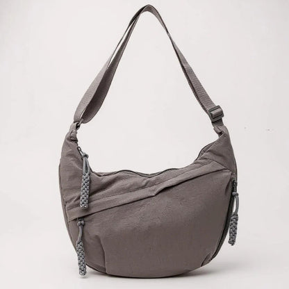 Mirella – Borsa a tracolla antifurto a forma di mezzaluna